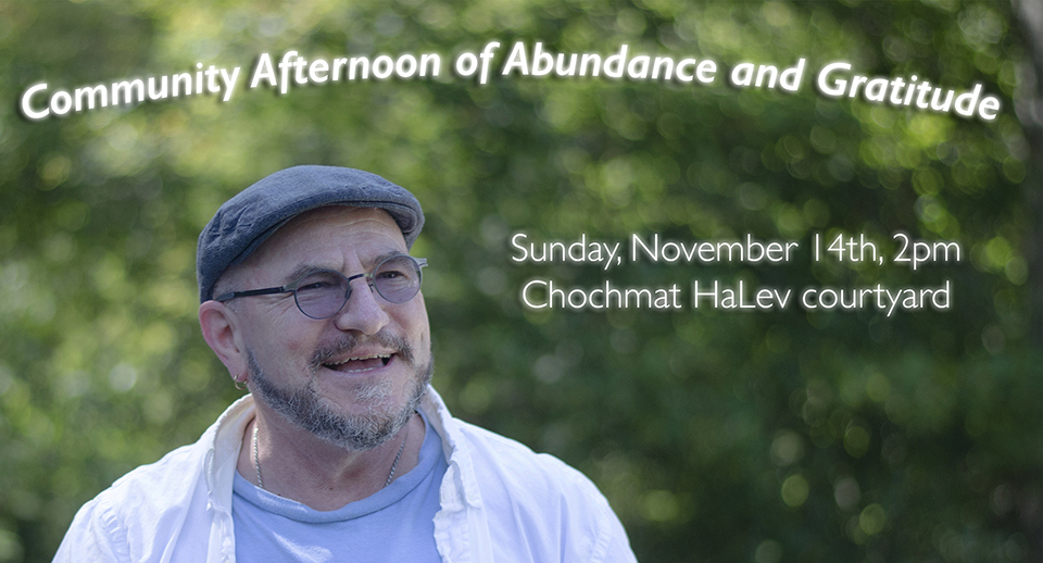 Community Afternoon of Abundance and Gratitude